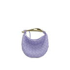 Bottega Veneta Mini Sardine Leather Crossbody Bag - Lilac - Femme