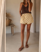 Jupe Pois Jaune