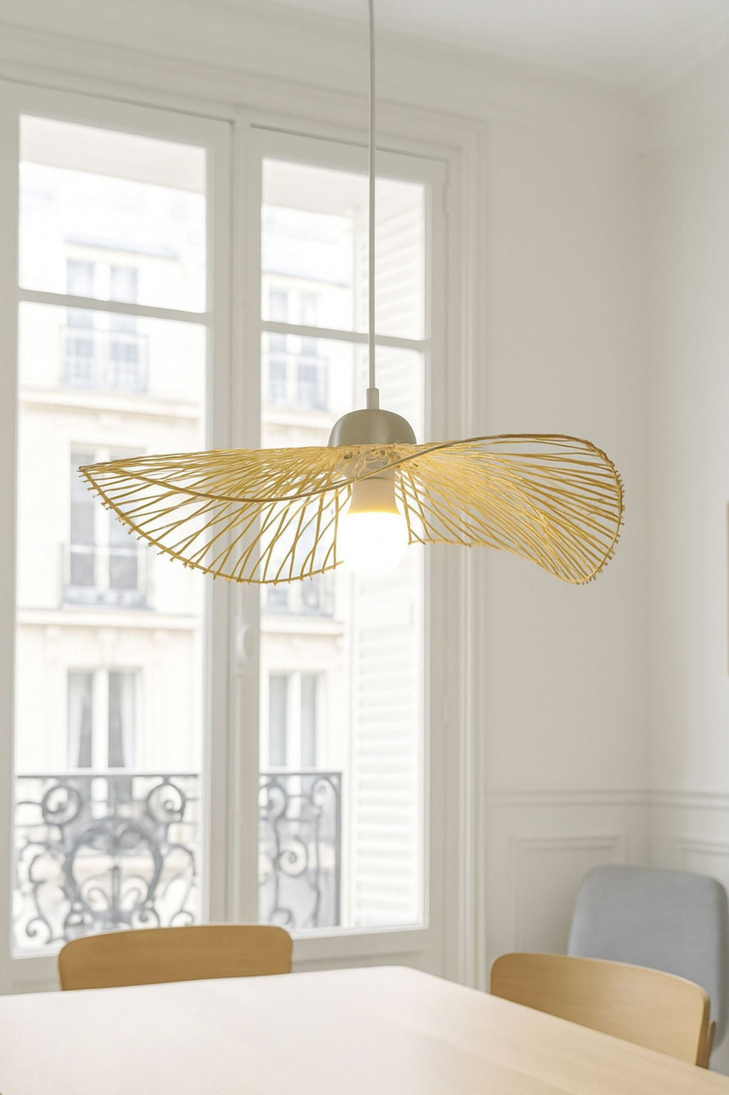 Kix - Suspension - Bambou - Naturel