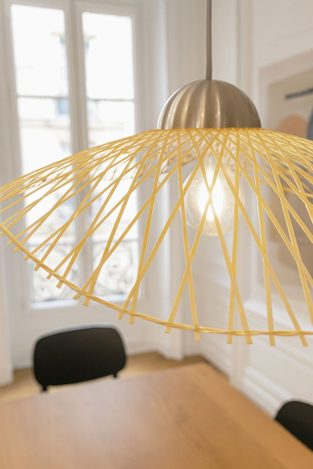 Kix - Suspension - Bambou - Naturel