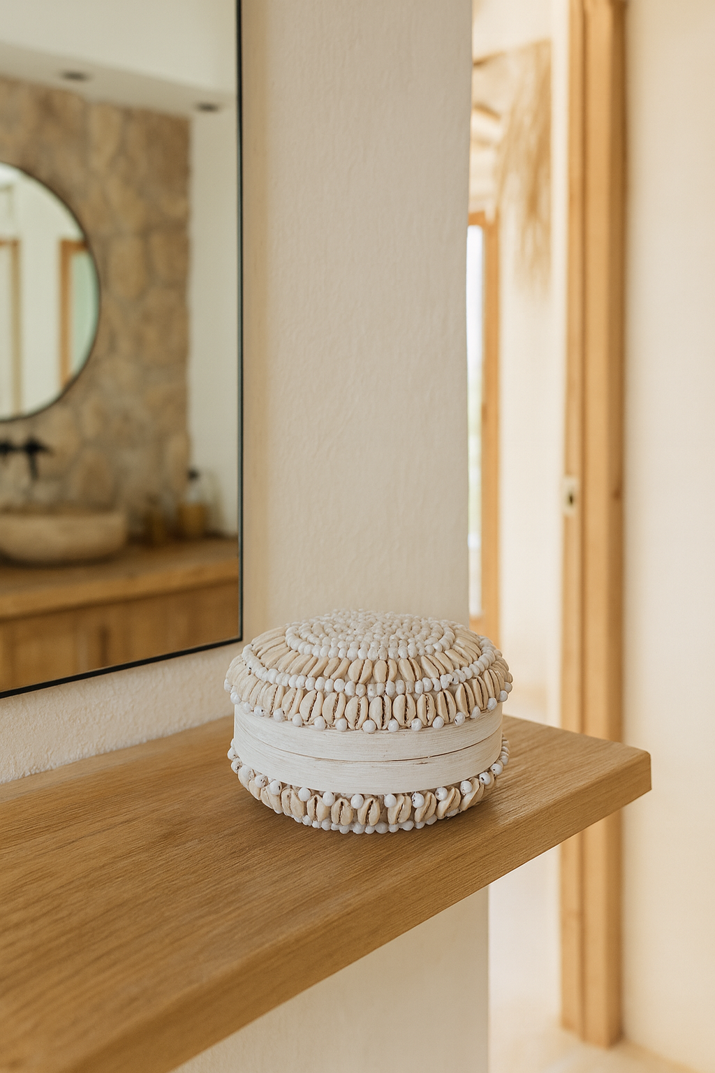 Koloa - Boite - Bambou - Blanc