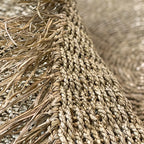 Serifos - Tapis Rond - Fibres Naturel/Mendong