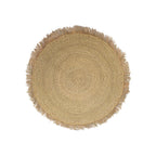 Serifos - Tapis Rond - Fibres Naturel/Mendong