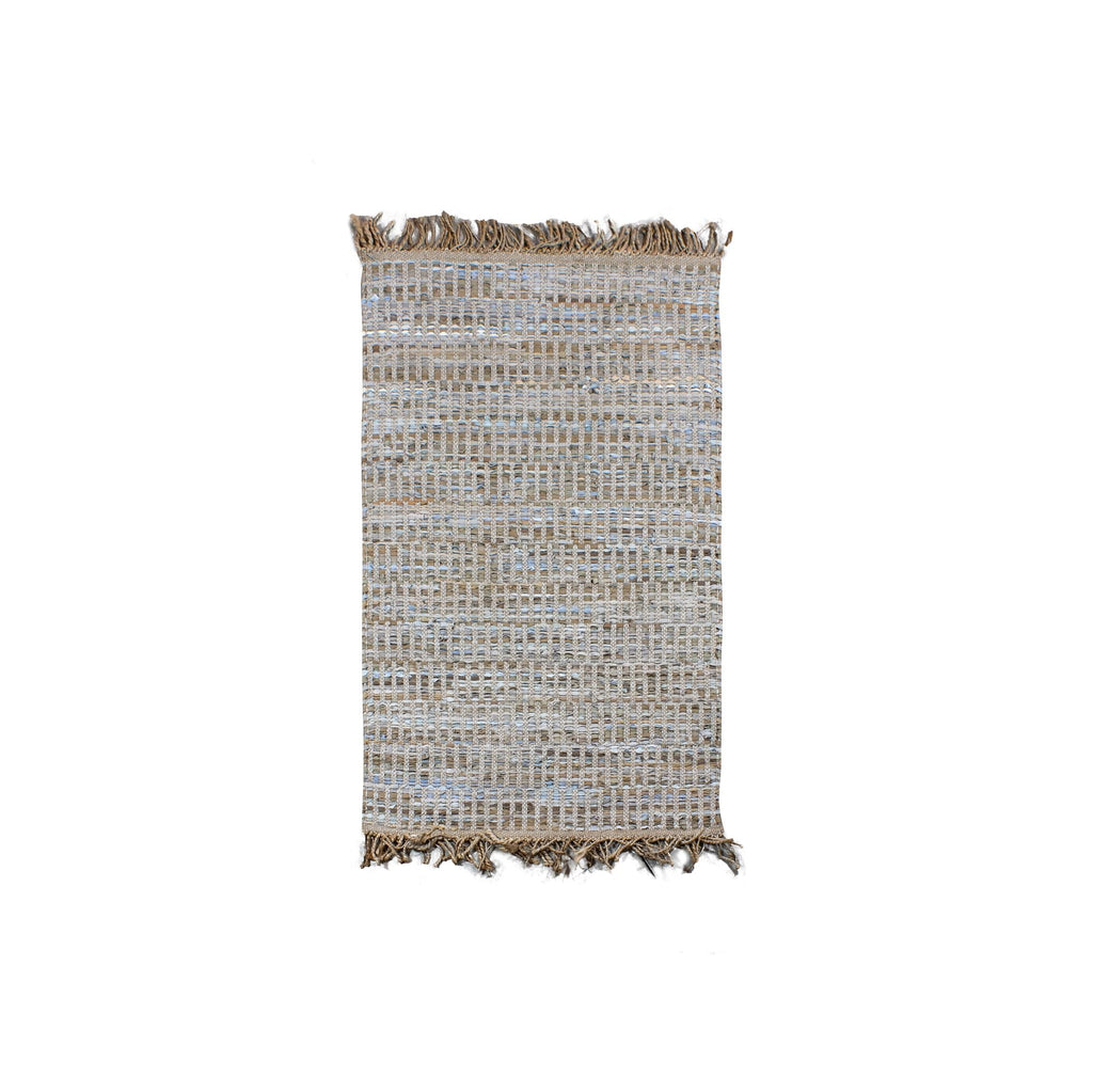 Altay - Tapis - Coton/Jute/Cuir - Taupe