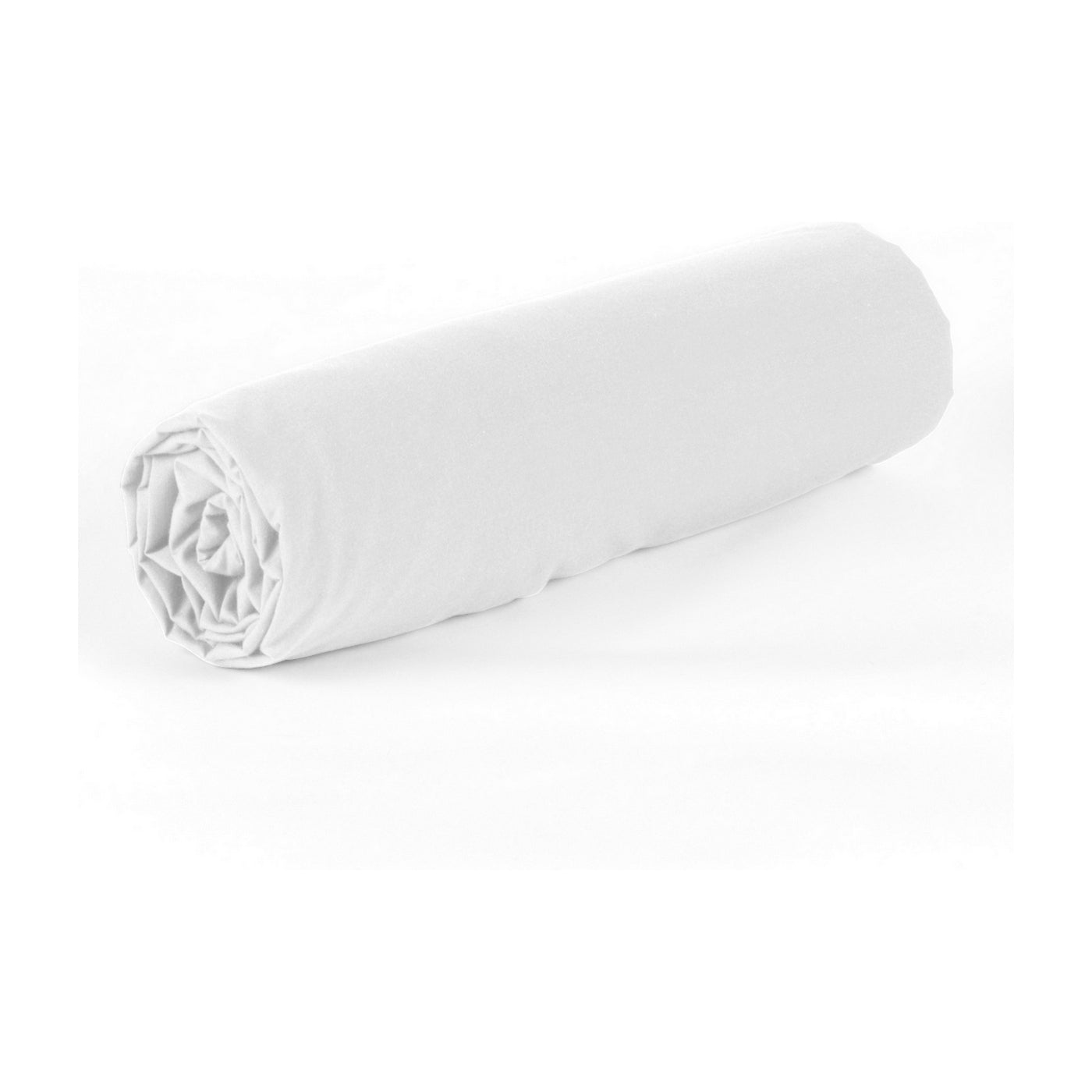 Drap Housse - Coton Bambou - Blanc