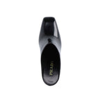 Mules - Prada Leather Mules 85Mm - Black