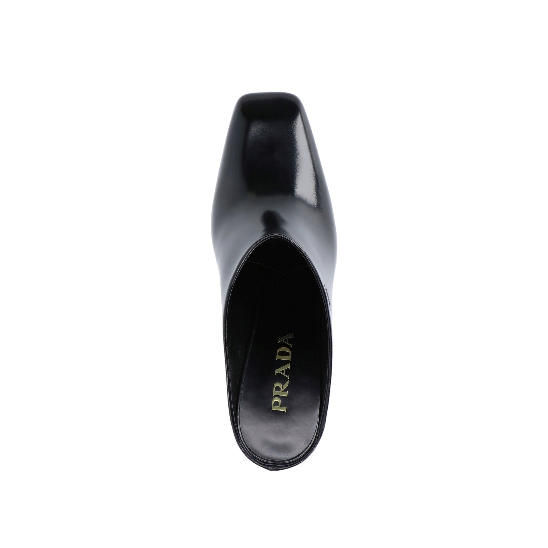 Mules - Prada Leather Mules 85Mm - Black