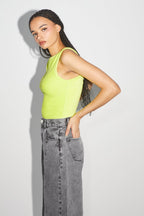 Le Top Milo En Velours Fluo