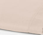Drap Plat 2 Pers De Coton-Bambou - Bambou Rose