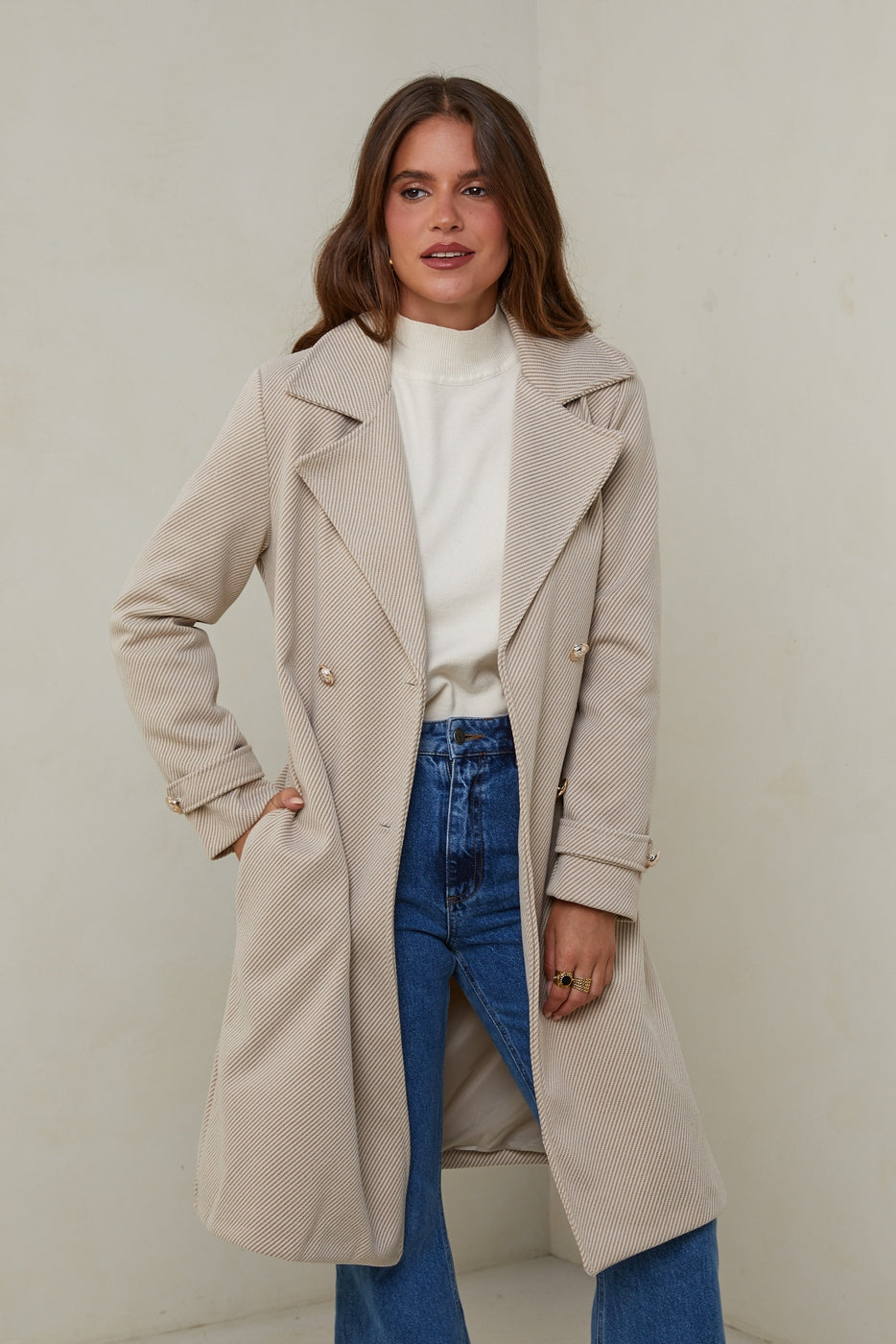Manteau 7851 - Beige