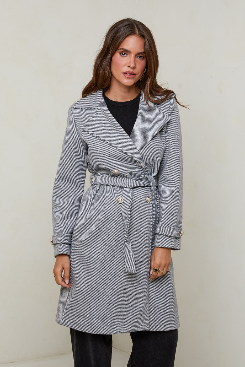 Manteau 7851 - Gris