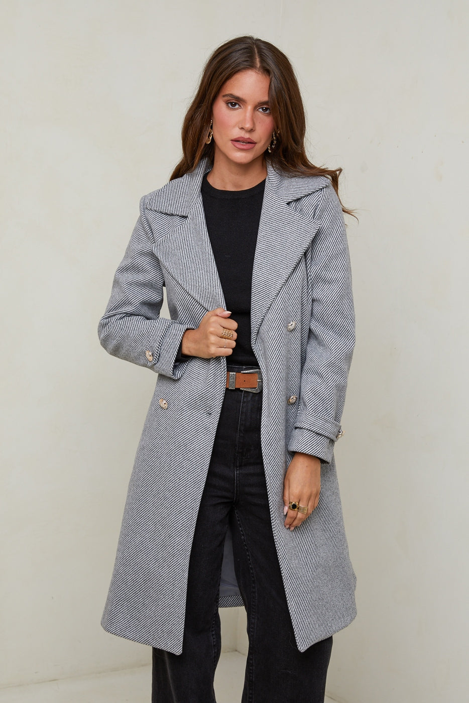 Manteau 7851 - Gris