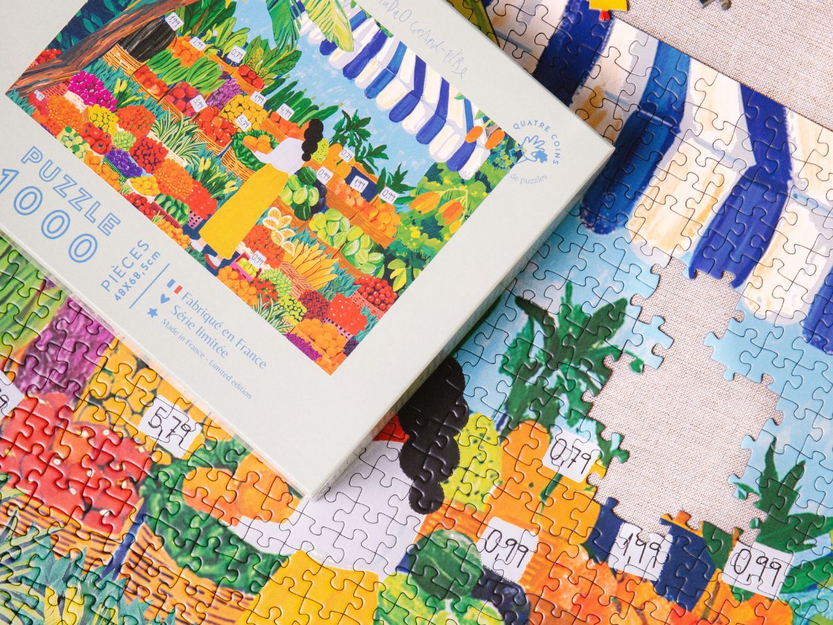 Puzzle Fruit Market Par Studio Grand-Père - 1000 Pièces