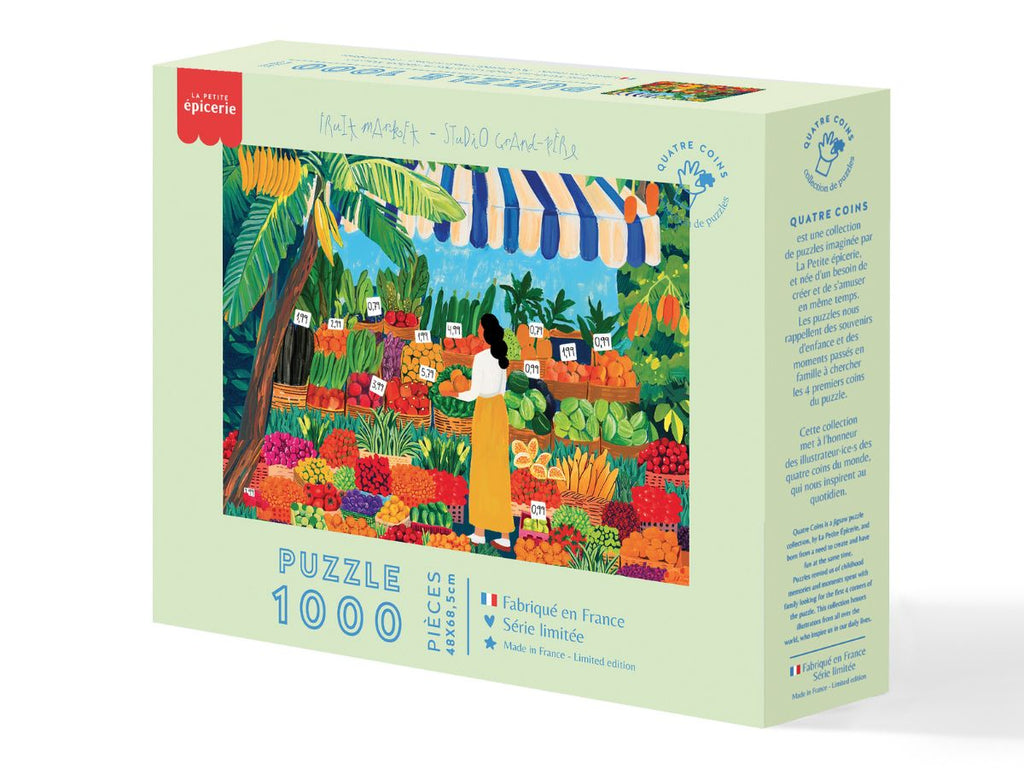 Puzzle Fruit Market Par Studio Grand-Père - 1000 Pièces