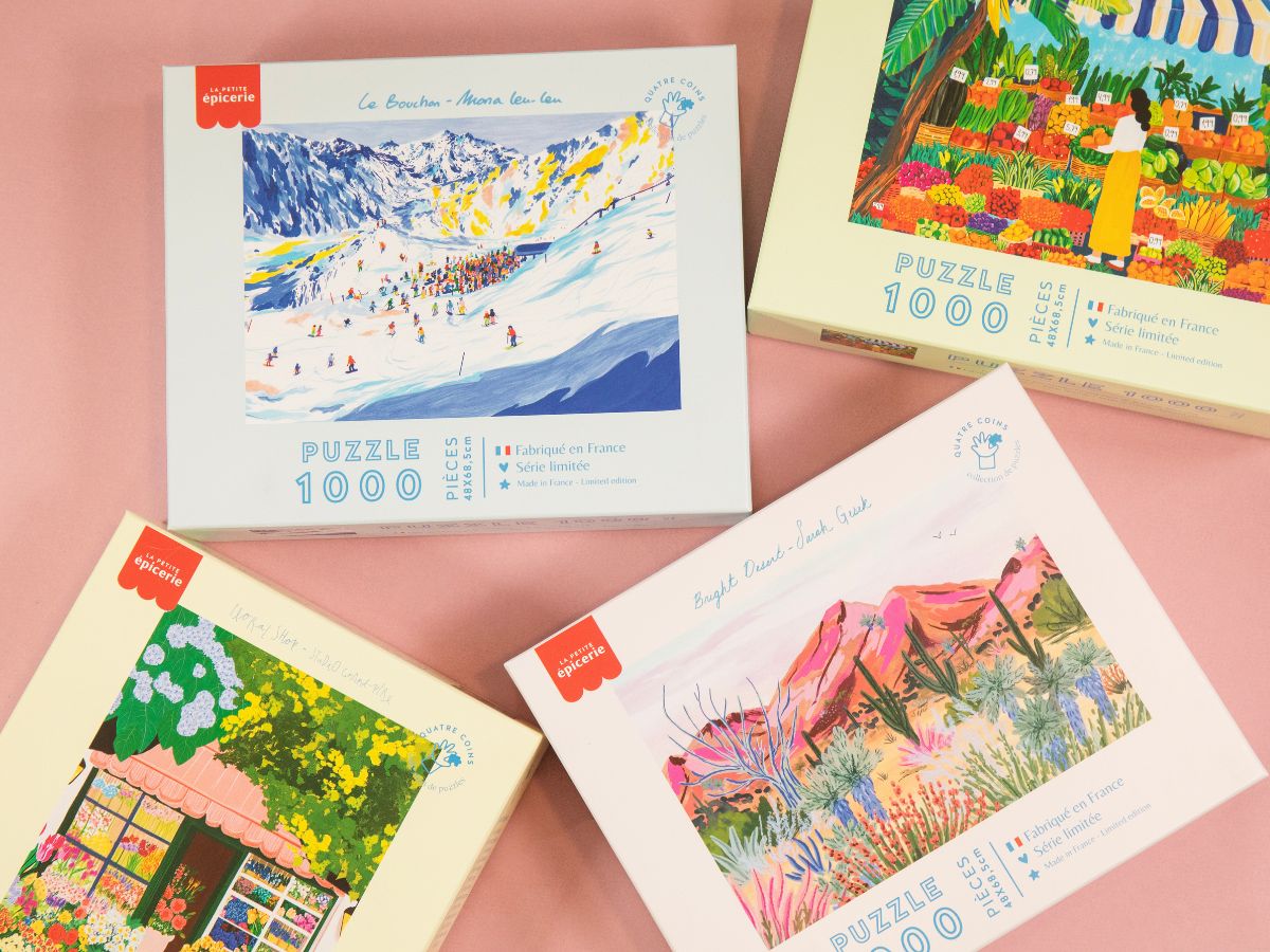 Puzzle Fruit Market Par Studio Grand-Père - 1000 Pièces