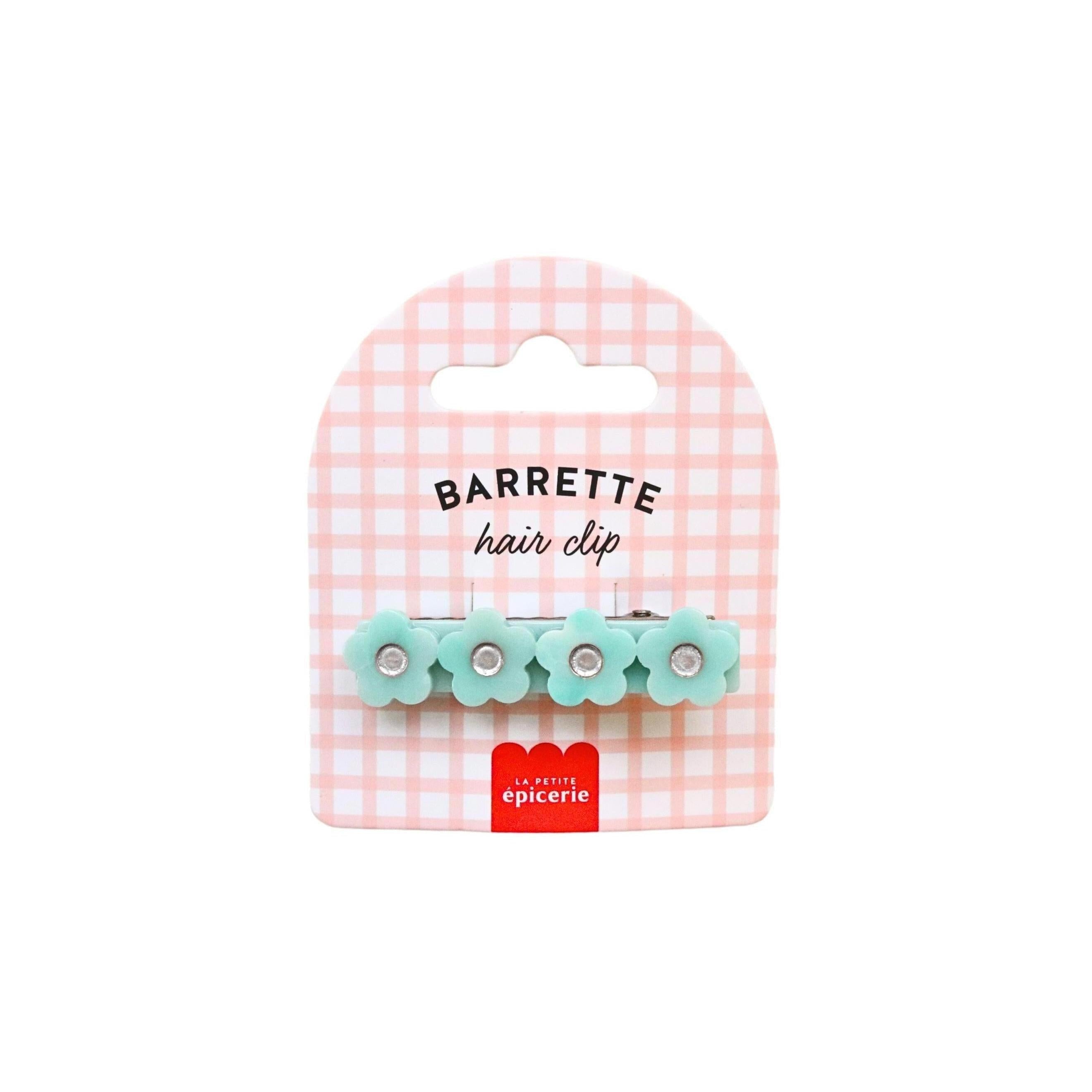 Barrette Cheveux - Fleur Mint