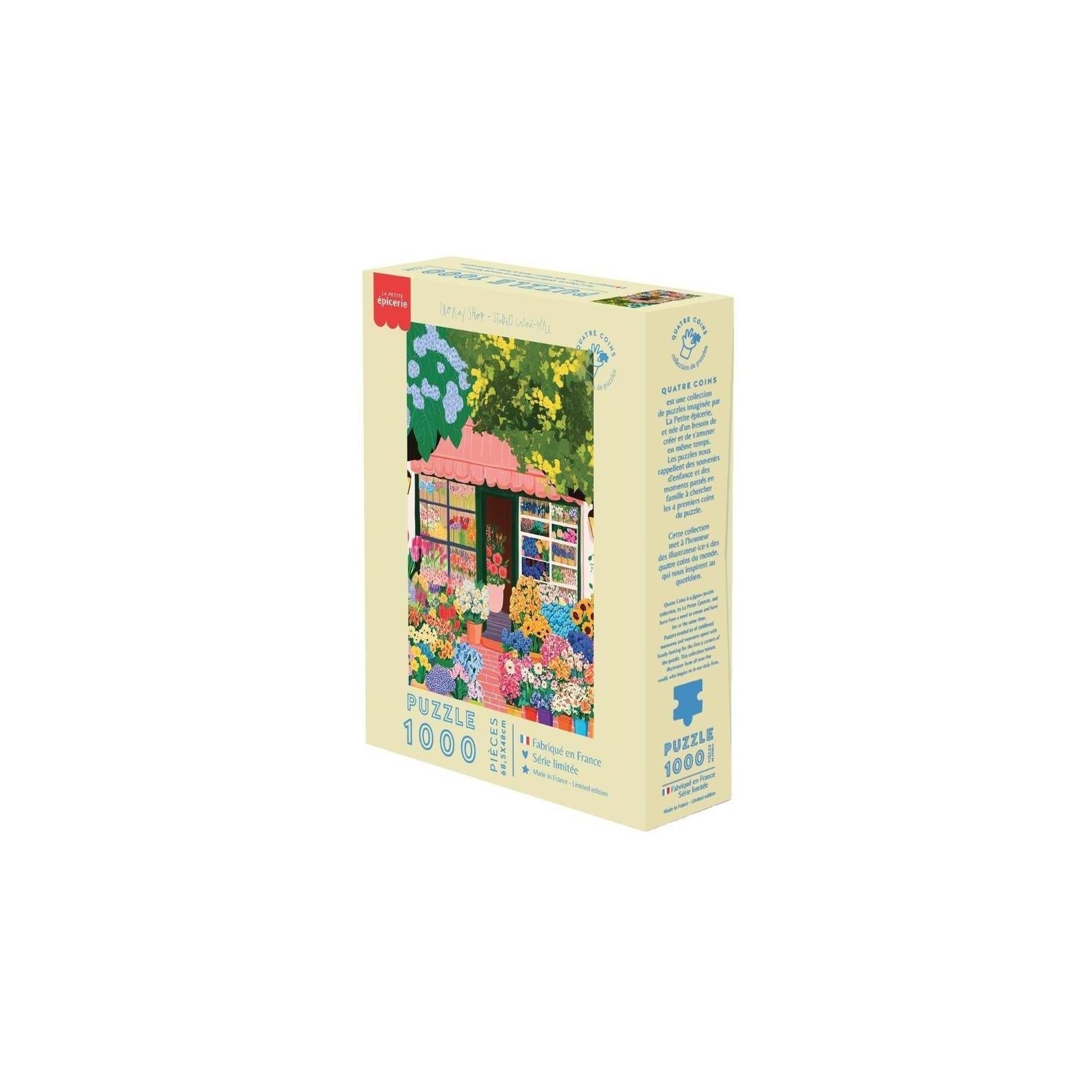 Puzzle Floral Shop Par Studio Grand-Père - 1000 Pièces
