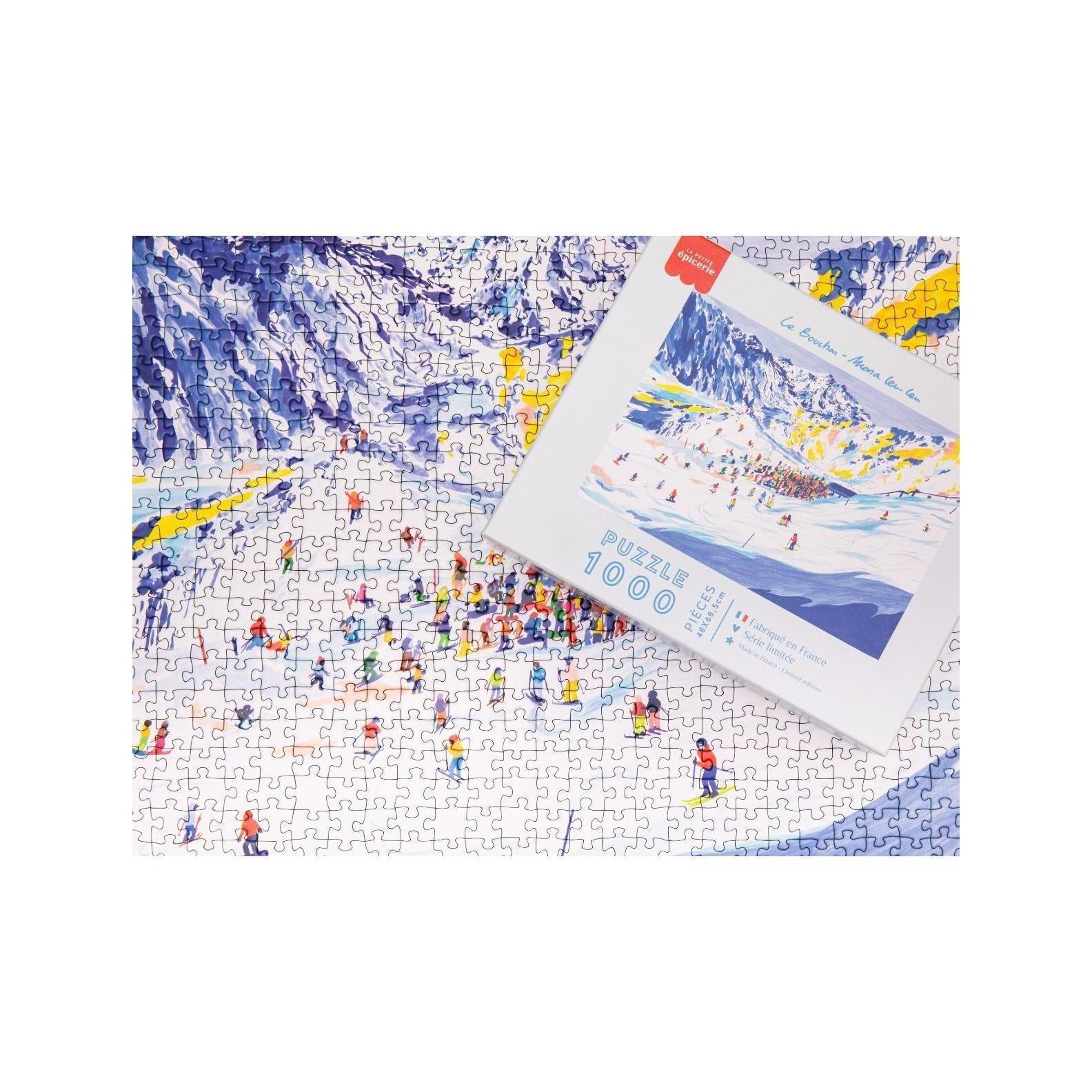 Puzzle Le Bouchon Par Mona Leu Leu - 1000 Pièces