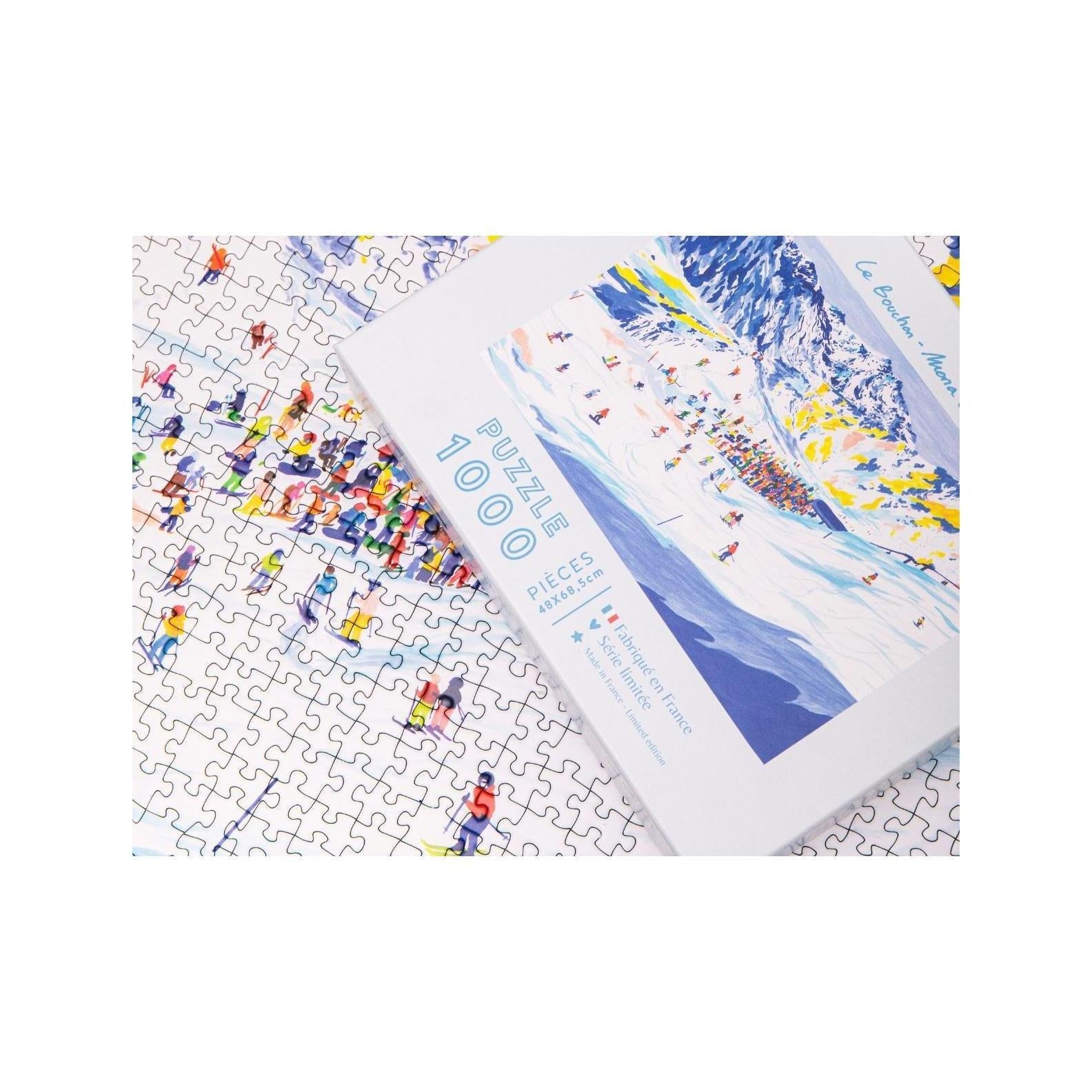 Puzzle Le Bouchon Par Mona Leu Leu - 1000 Pièces