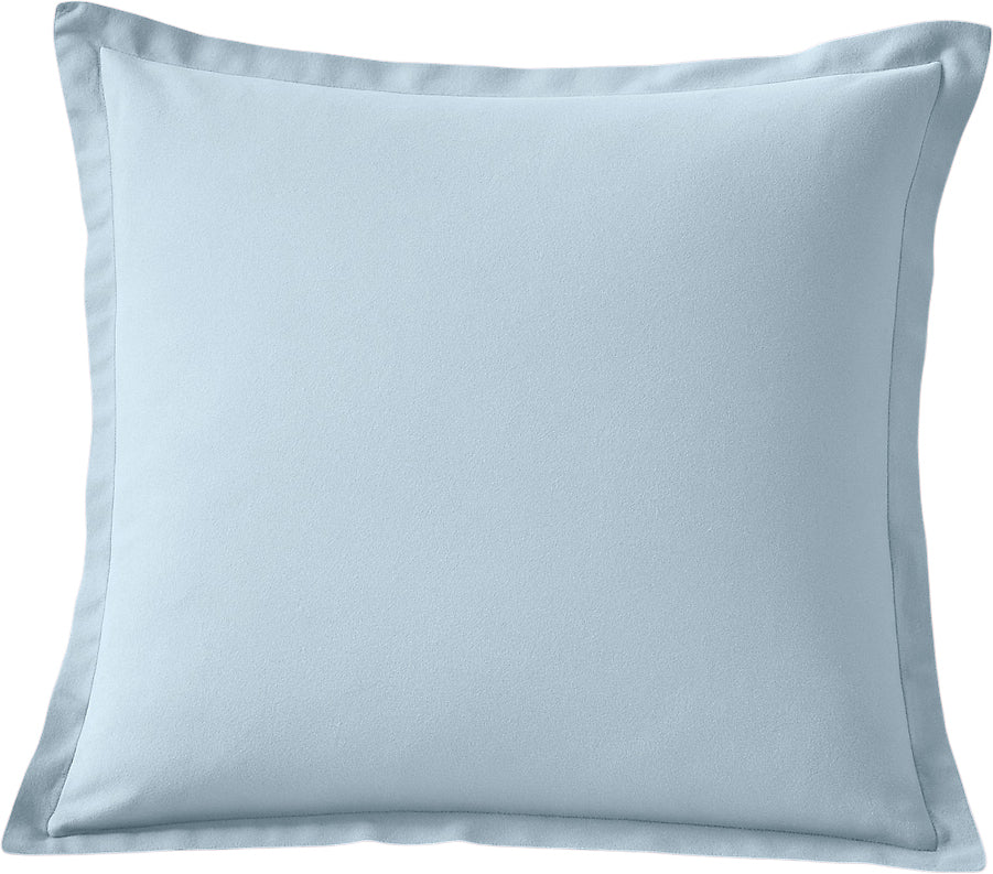 Taie D'Oreiller - 100% Flanelle De Coton - Orea - Bleu