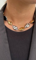 Collier Hammered Pieces