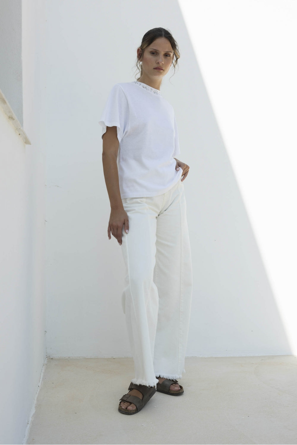 Le T-Shirt Livia Bijoux Blanc