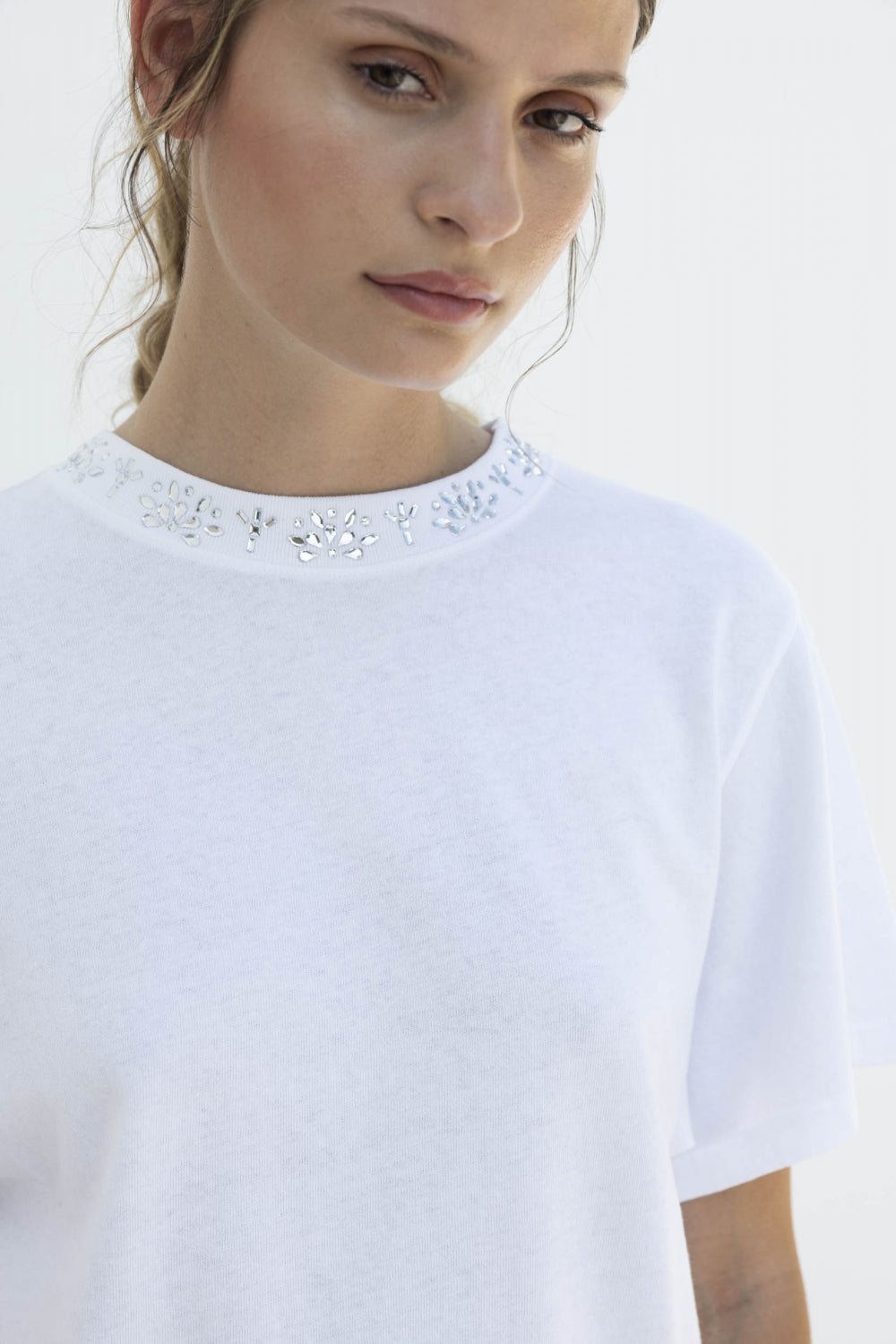 Le T-Shirt Livia Bijoux Blanc