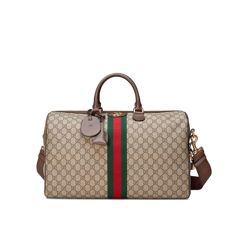 Gucci Ophidia Gg Medium Carry-On Duffle - Brown - Homme