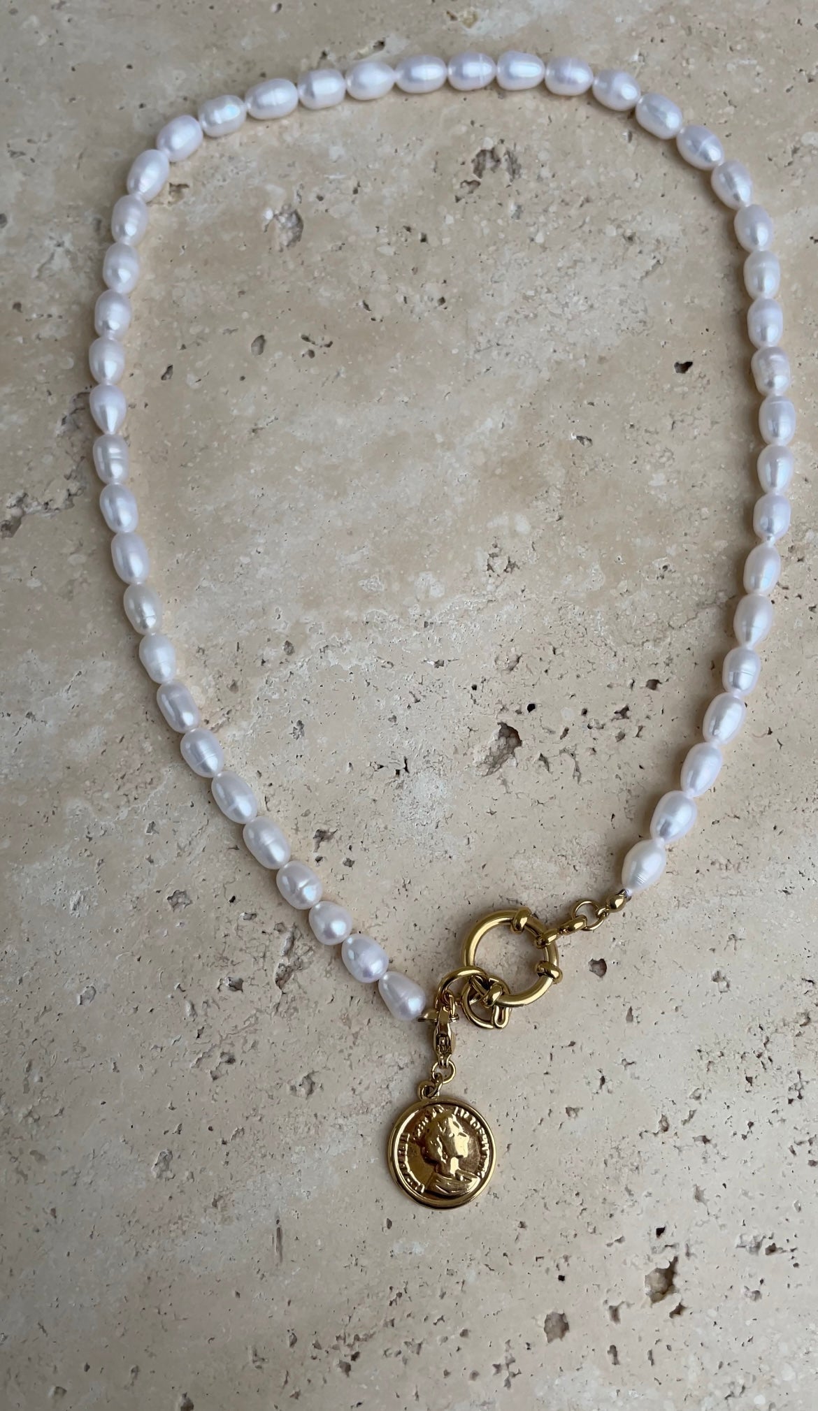 Collier Thin Pearl