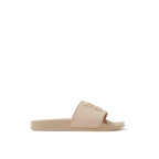 Claquettes Palm Angels Monogram Pool - Beige - Femme