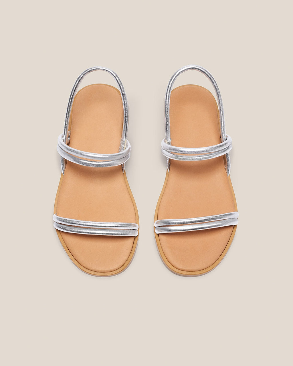 Sandales Ilse Plateado