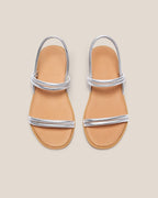Sandales Ilse Plateado