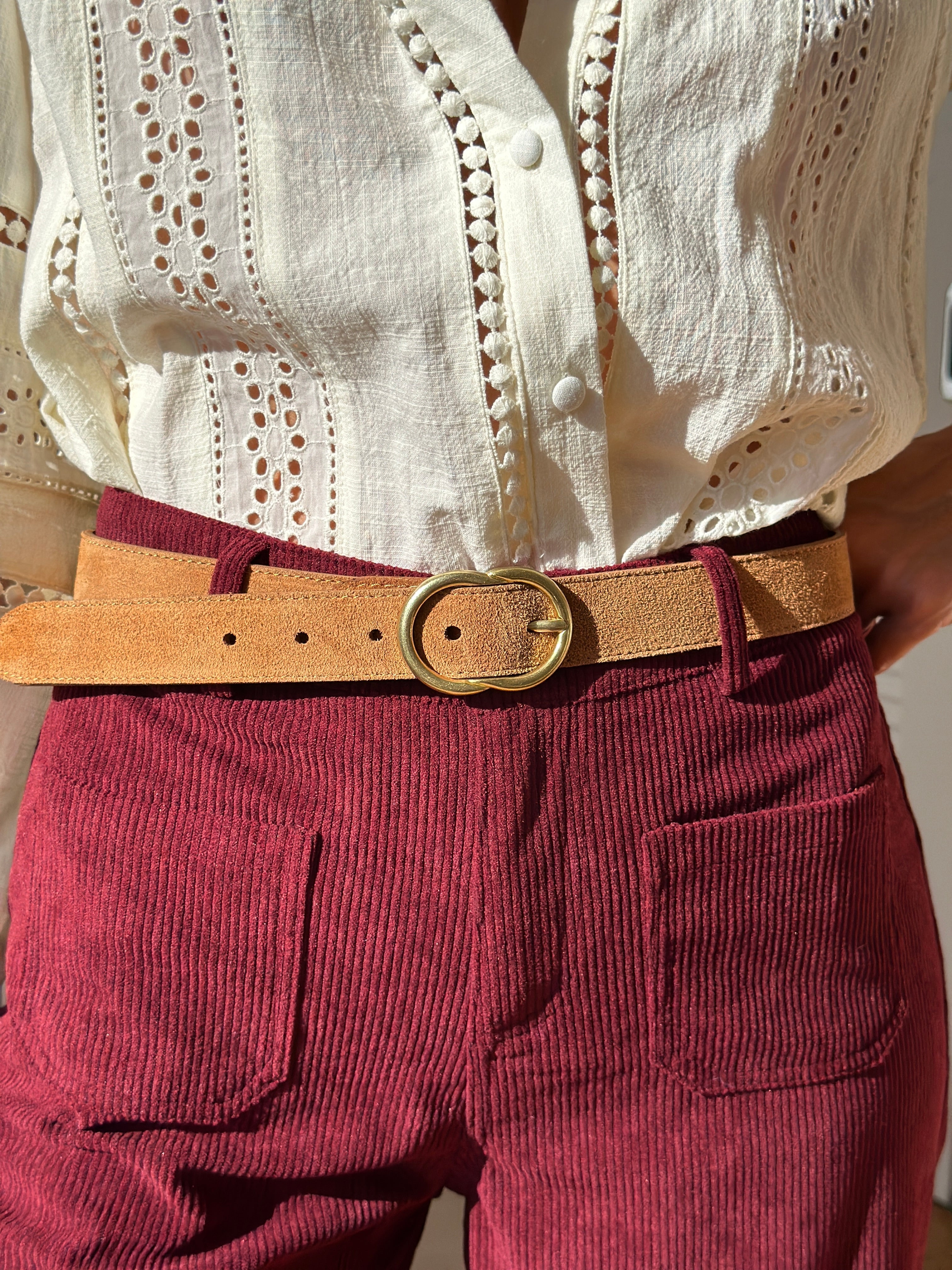 Ceinture Philémon - Camel
