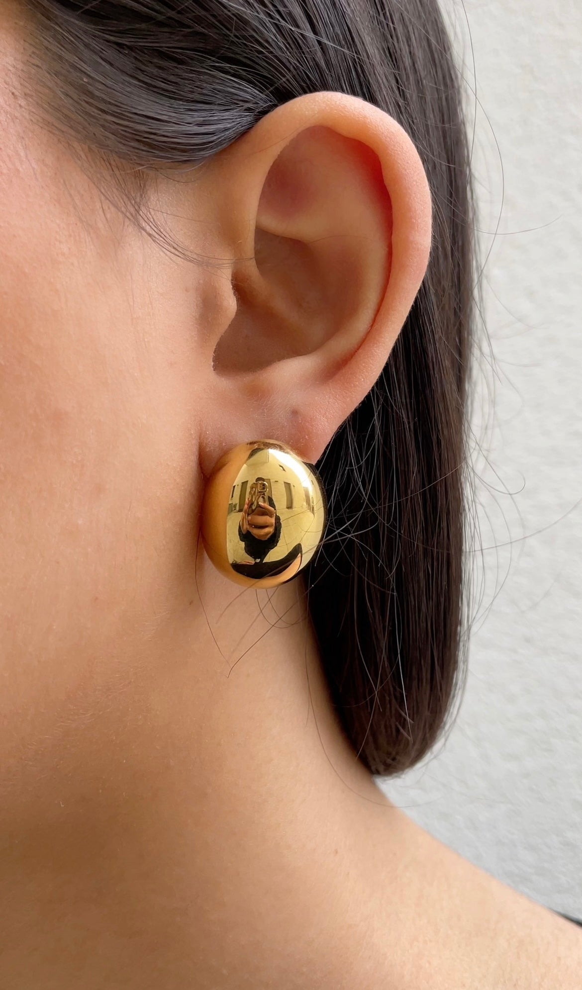 Boucles D'Oreilles Dome