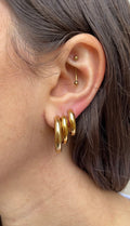 Boucles D'Oreilles Timeless Hoops