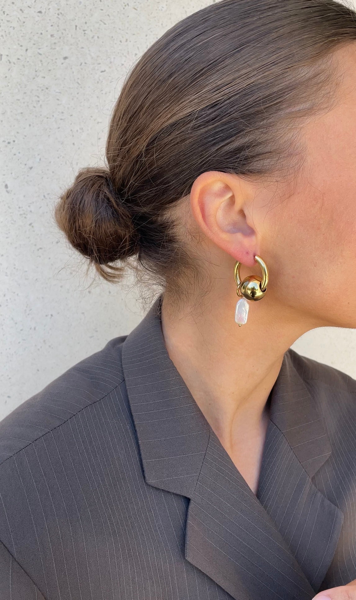 Boucles D'Oreilles Asymmetric Grunge