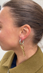 Boucles D'Oreilles Round Chain