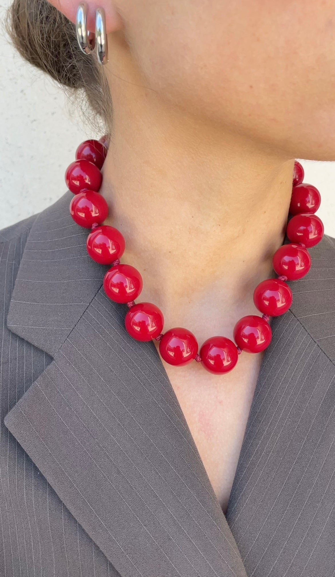 Collier Colored Pearl