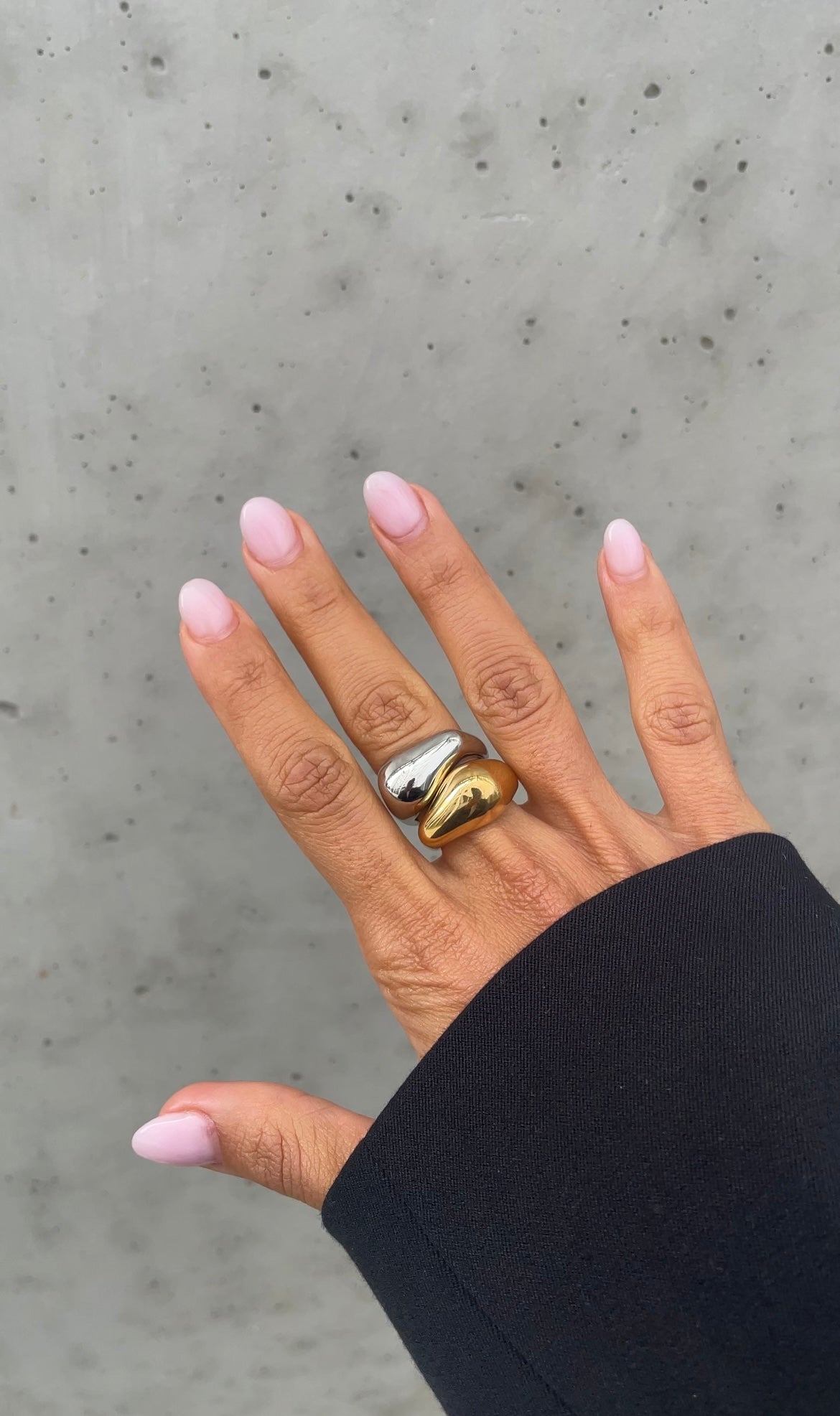 Bague Duo Asymmetric