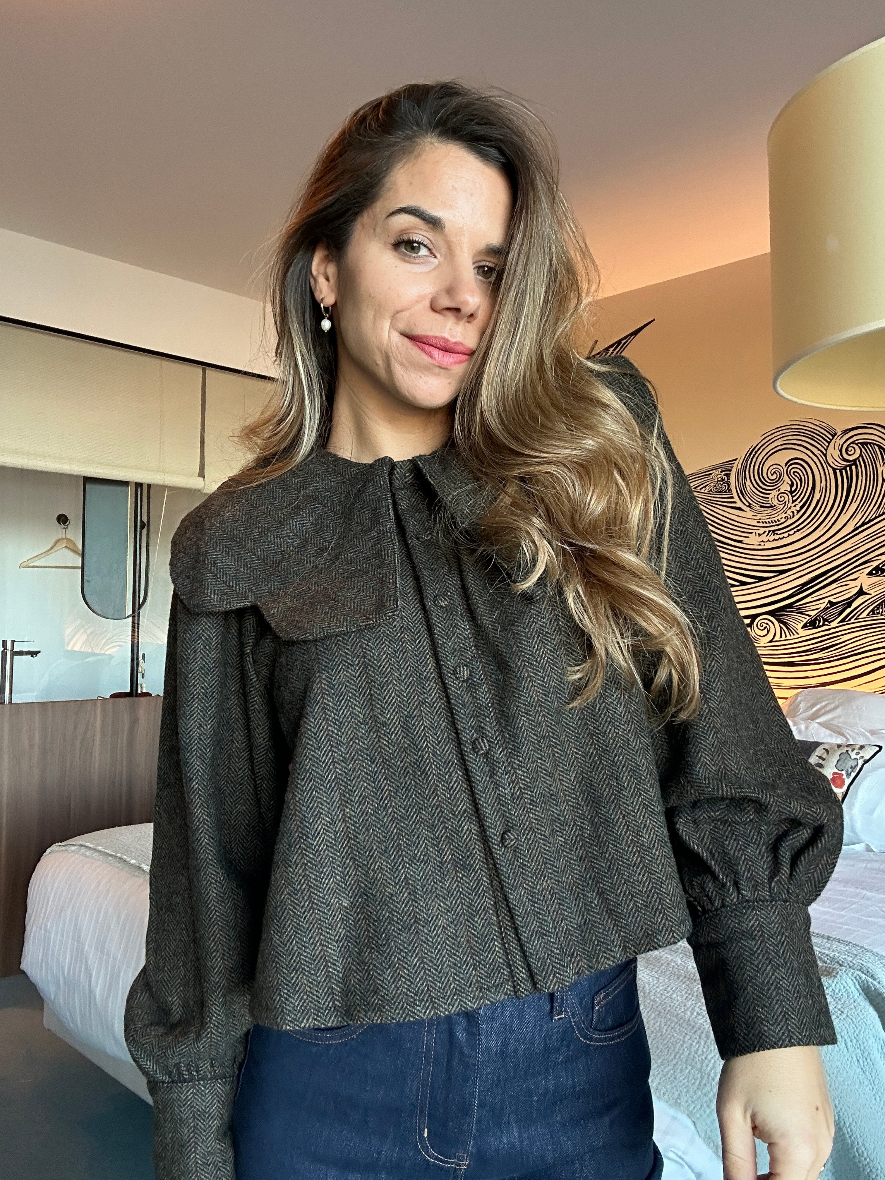 Blouse En Laine Castille