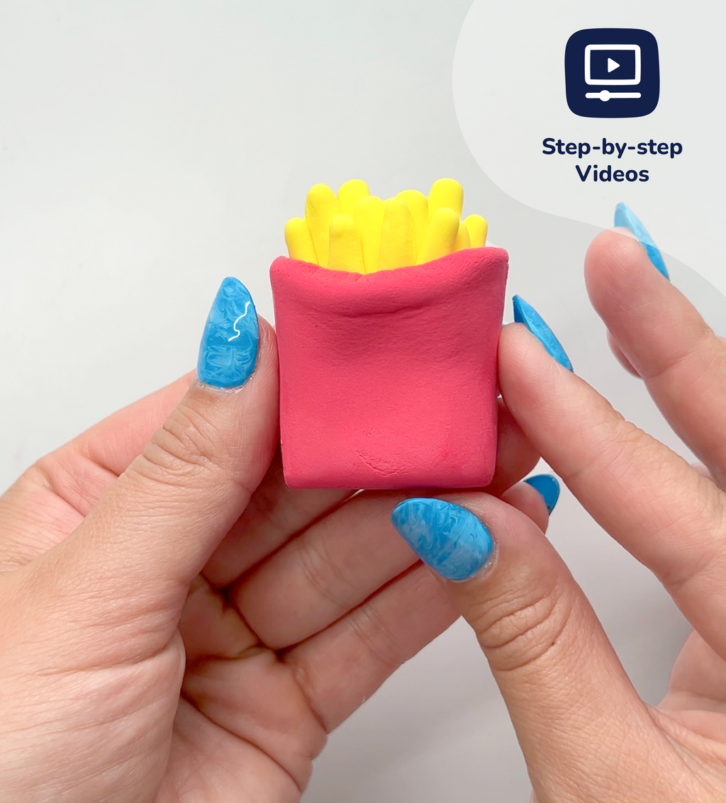 Pâte À Modeler - Petites Gourmandises : Burger & Frites
