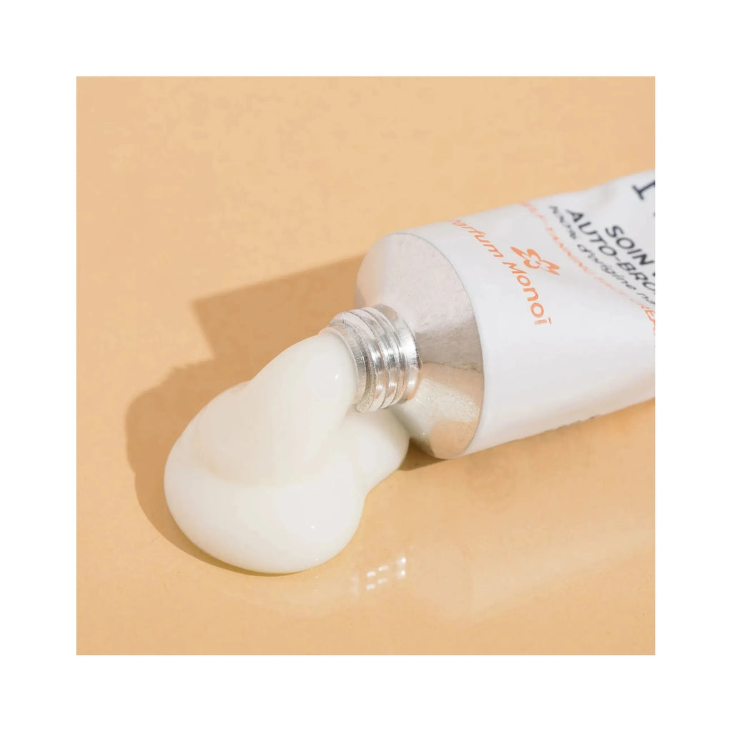 soin visage autobronzant hydratant naturel bio monoï