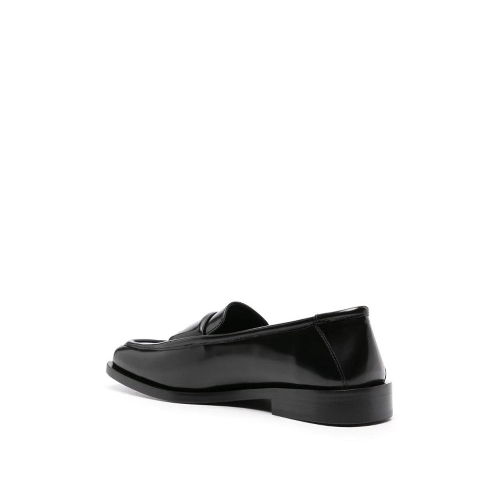 Mocassins The Attico Amanda Leather - Black - Femme