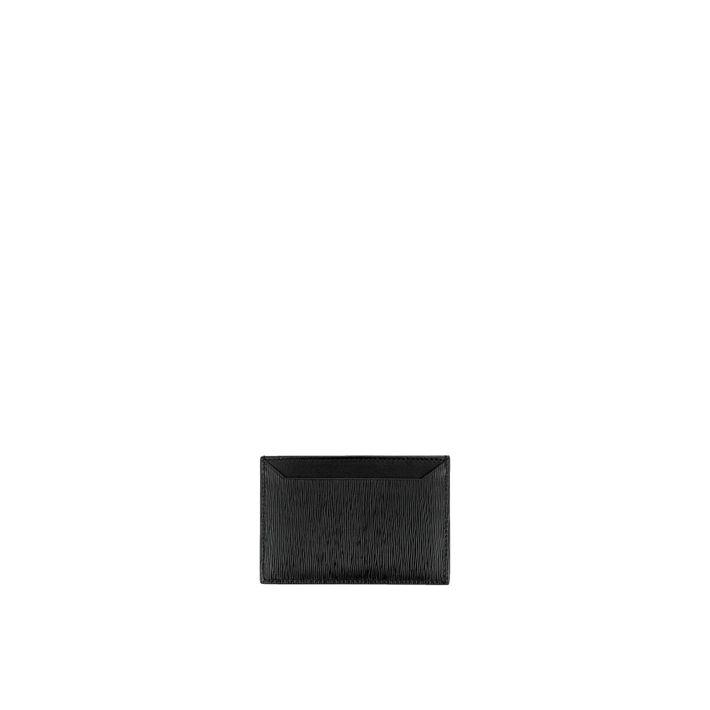 Prada - Portefeuille Leather Logo - Femme - Black