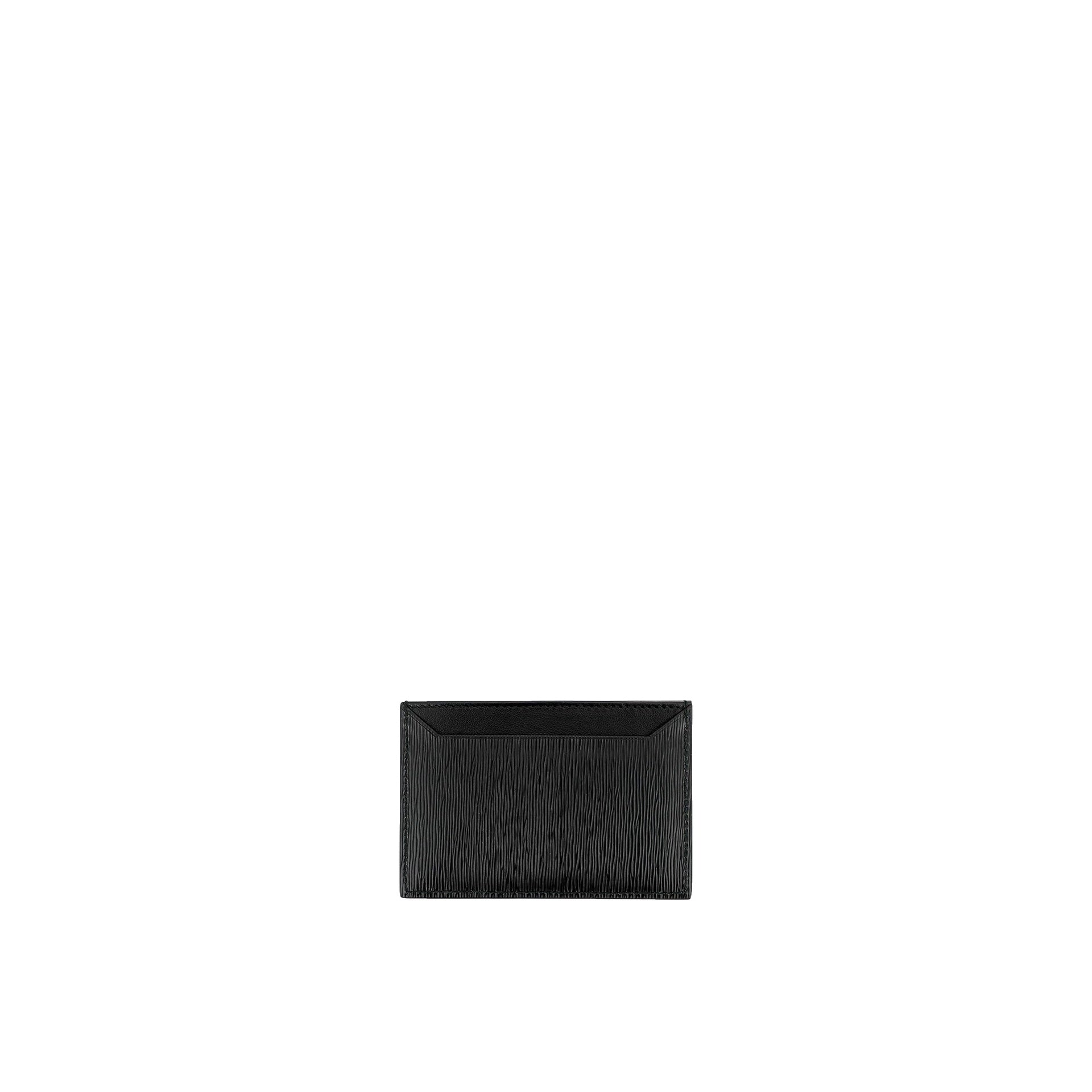 Prada - Portefeuille Leather Logo - Femme - Black