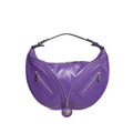 Versace La Medusa Shoulder Bag - Purple - Femme