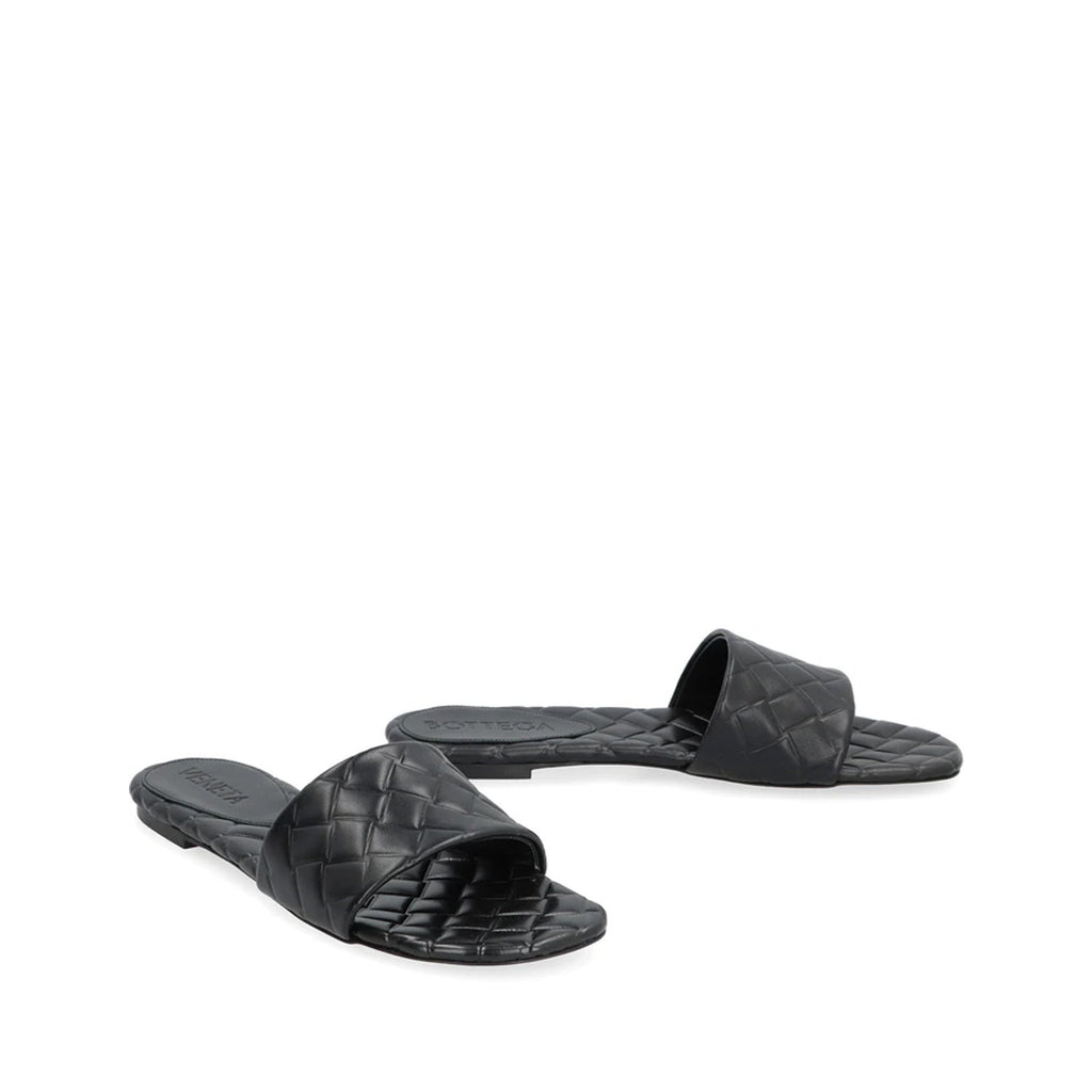 Mules Bottega Veneta Amy Leather - Black - Femme
