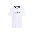 T-Shirt Off-White Logo - White - Homme