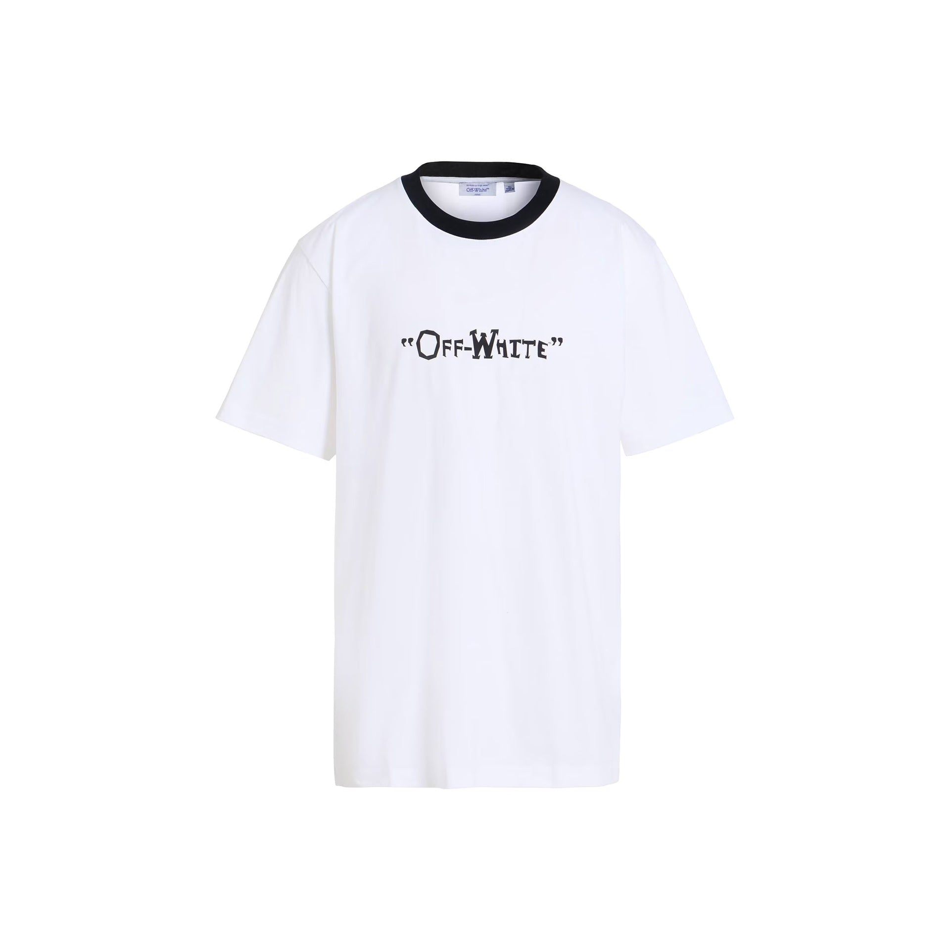 T-Shirt Off-White Logo - White - Homme