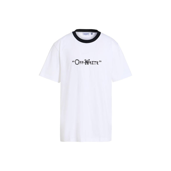 T-Shirt Off-White Logo - White - Homme